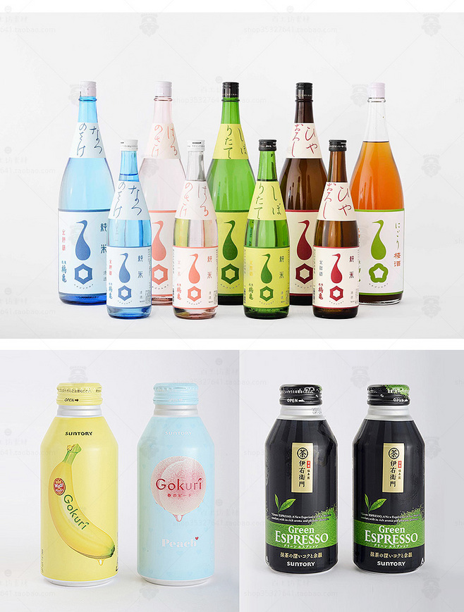 醉心果酿 日本酒水饮料平面包装设计素材赏析